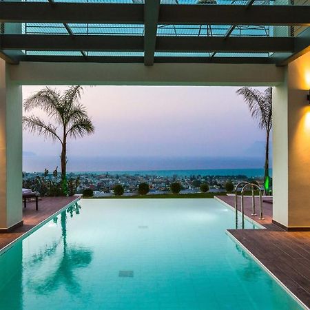 Villa Emilia I Luxury, Amazing Seaview, Next To The Town Kíssamos Dış mekan fotoğraf