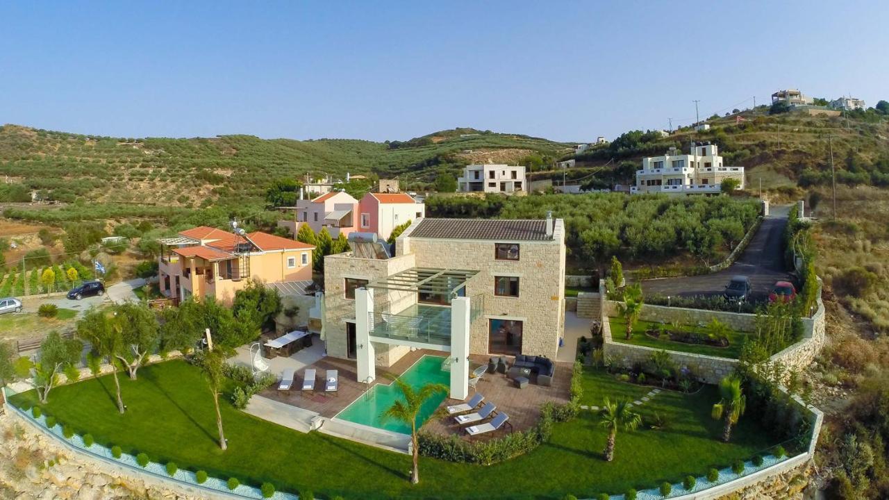 Villa Emilia I Luxury, Amazing Seaview, Next To The Town Kíssamos Dış mekan fotoğraf