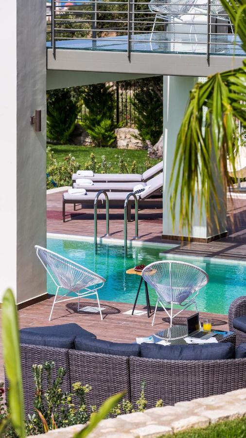 Villa Emilia I Luxury, Amazing Seaview, Next To The Town Kíssamos Dış mekan fotoğraf